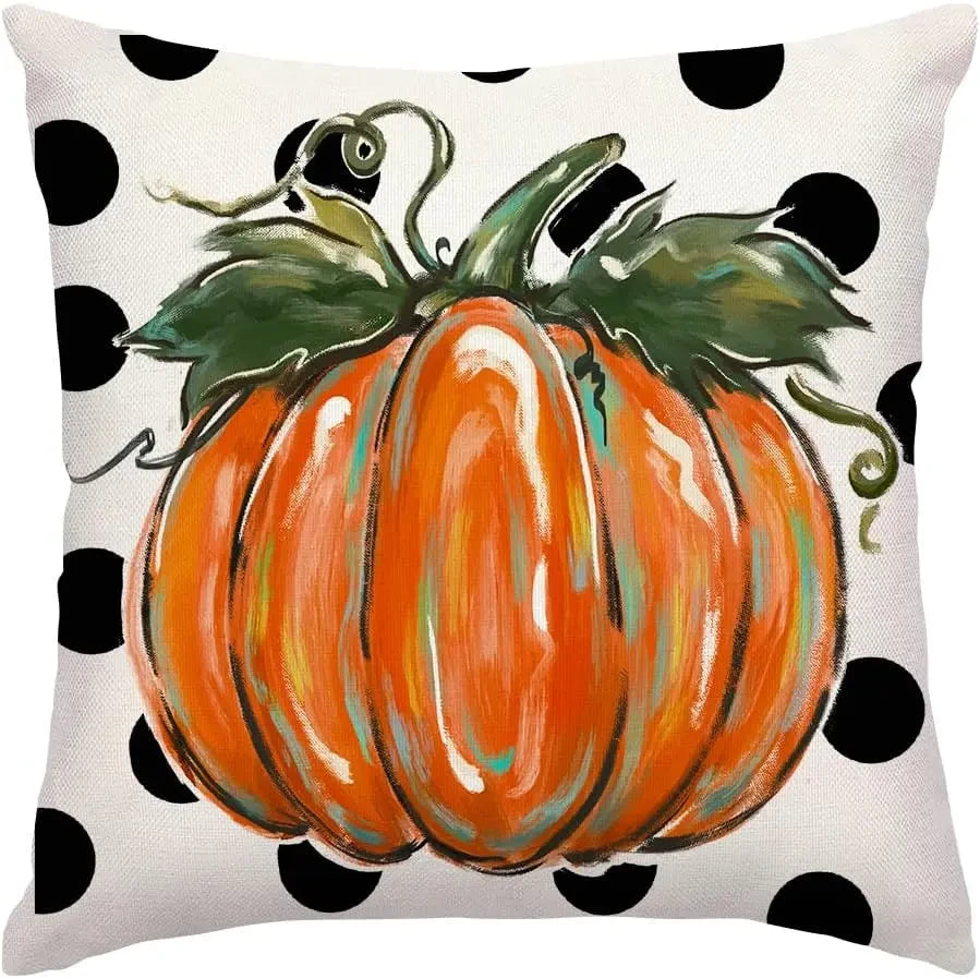 Pumpkin Pillow Cover