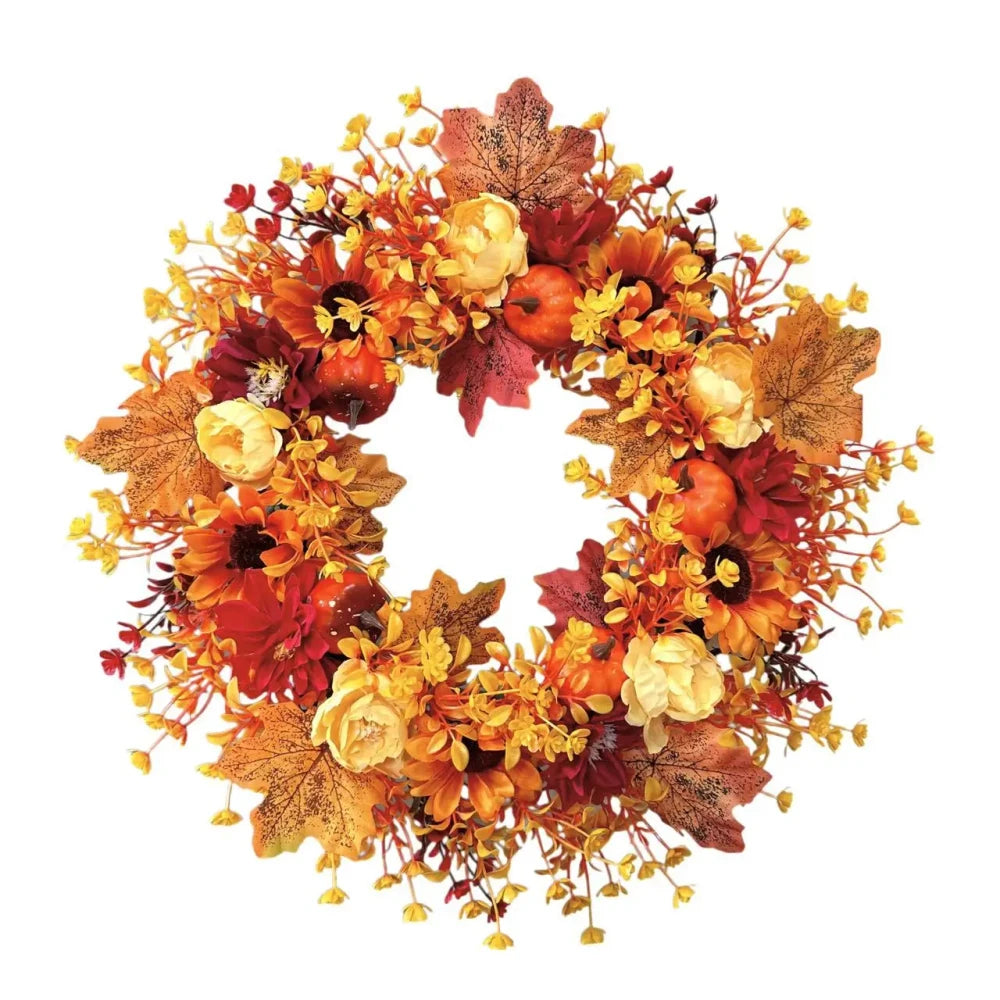 Autumn Harvest Door Wreath