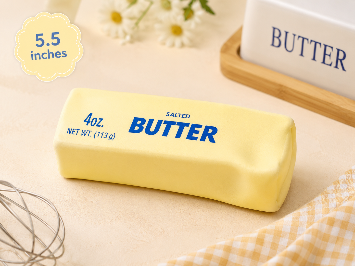 Squishy Butter Stick Fidget Toy – Slow Rise Stress Relief