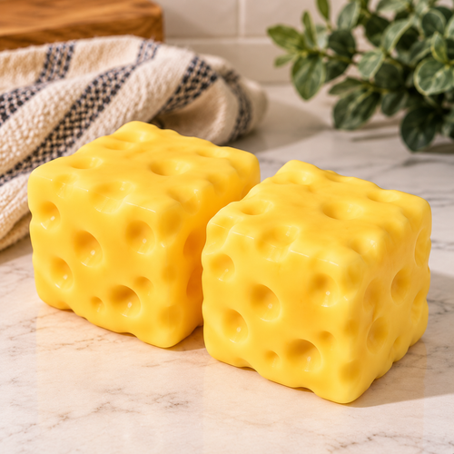 Cheese Squishy Fidget Toy – Slow Rising Sensory Stress Relief Toy
