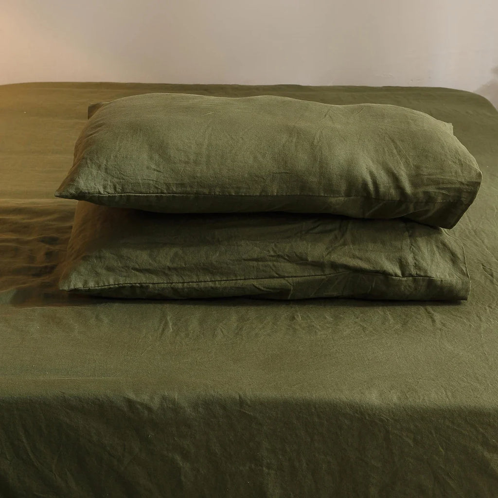 Natural Linen Sheet Set