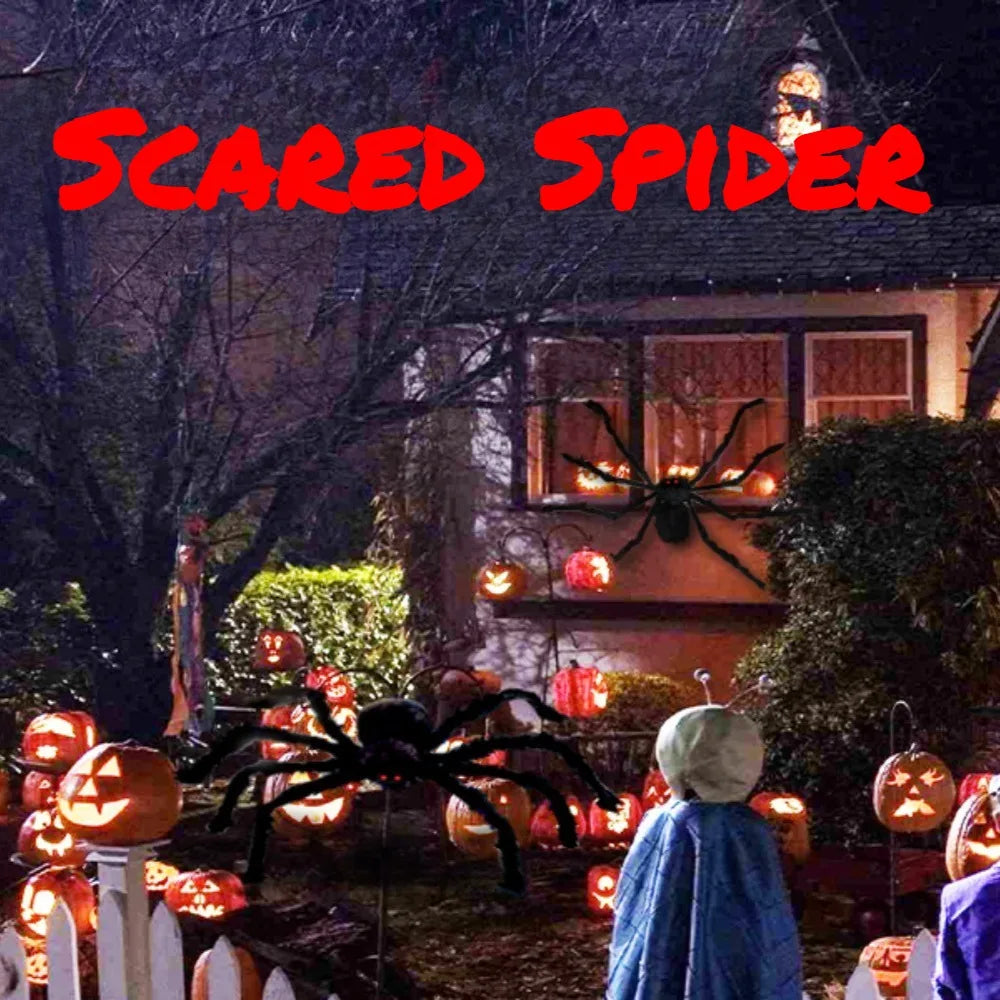 Giant Halloween Spider Decoration