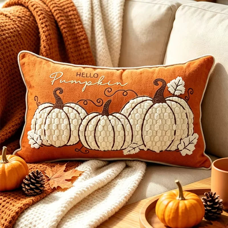 Fall Harvest Pillow Cover