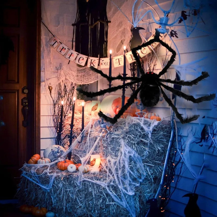 Giant Halloween Spider Decoration