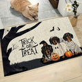 BOO Pumpkin Doormat