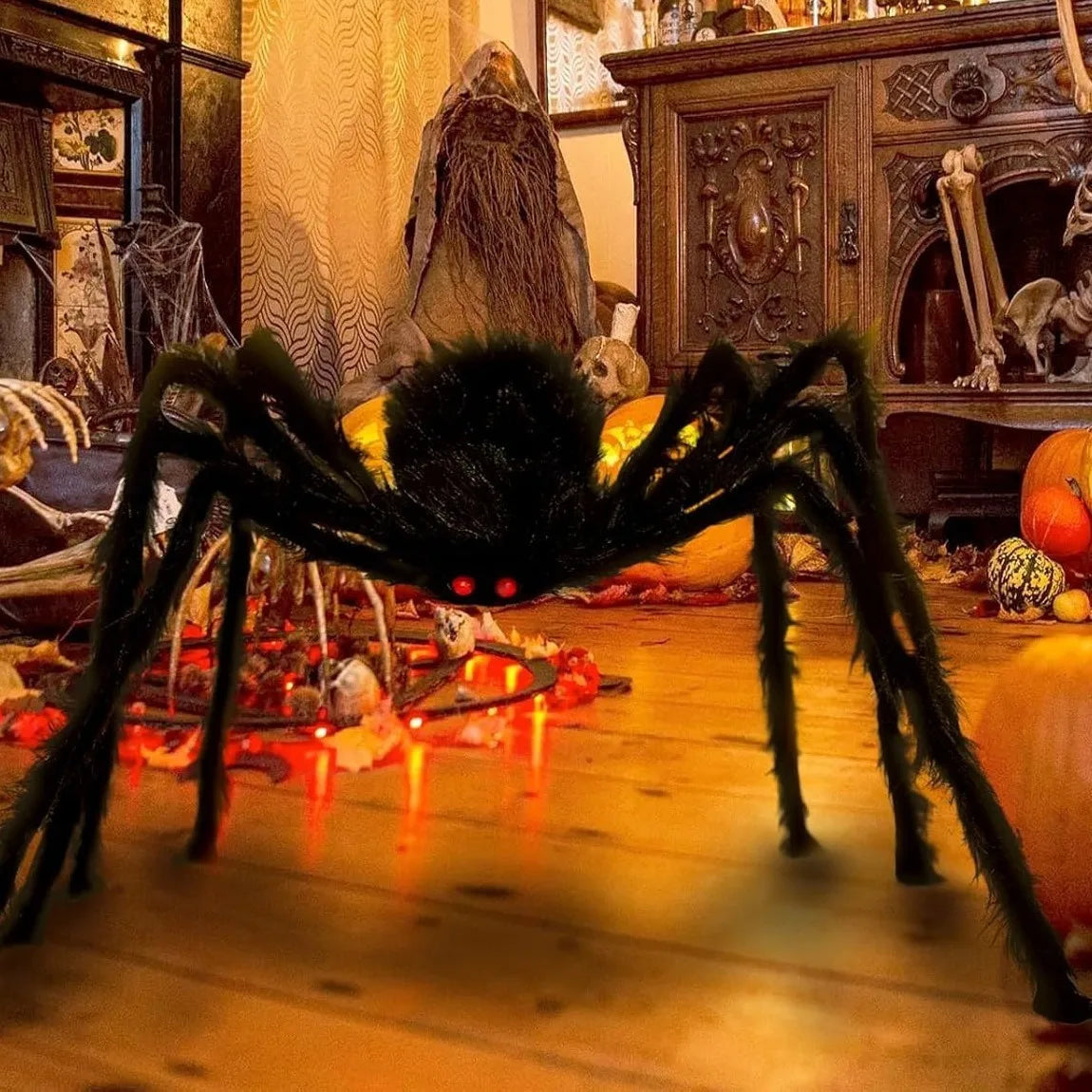 Giant Halloween Spider Decoration