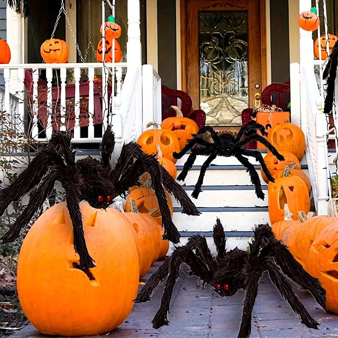 Giant Halloween Spider Decoration