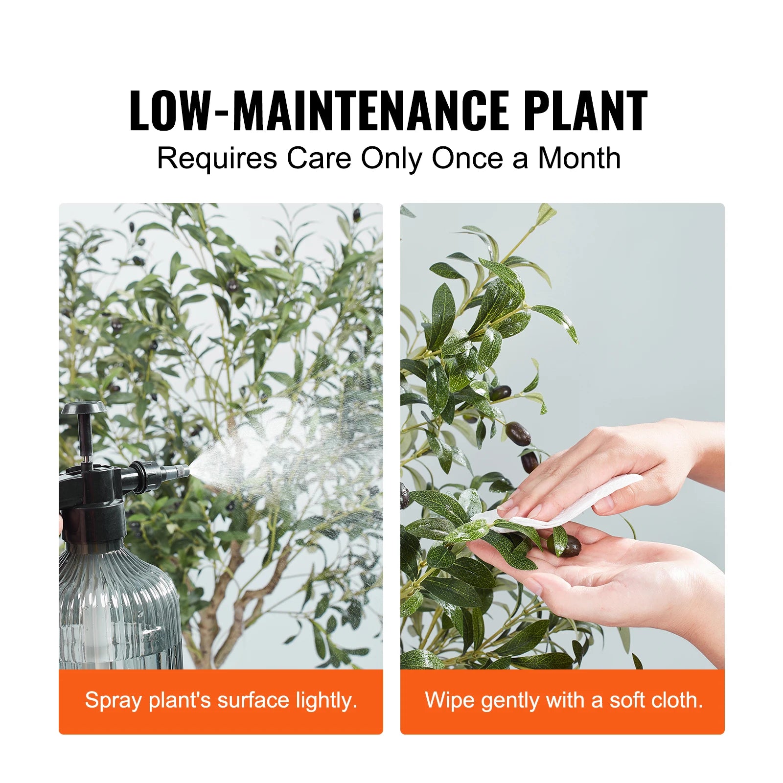 Faux Olive Tree – Realistic Artificial Potted Plant (4ft, 5ft, 6ft)