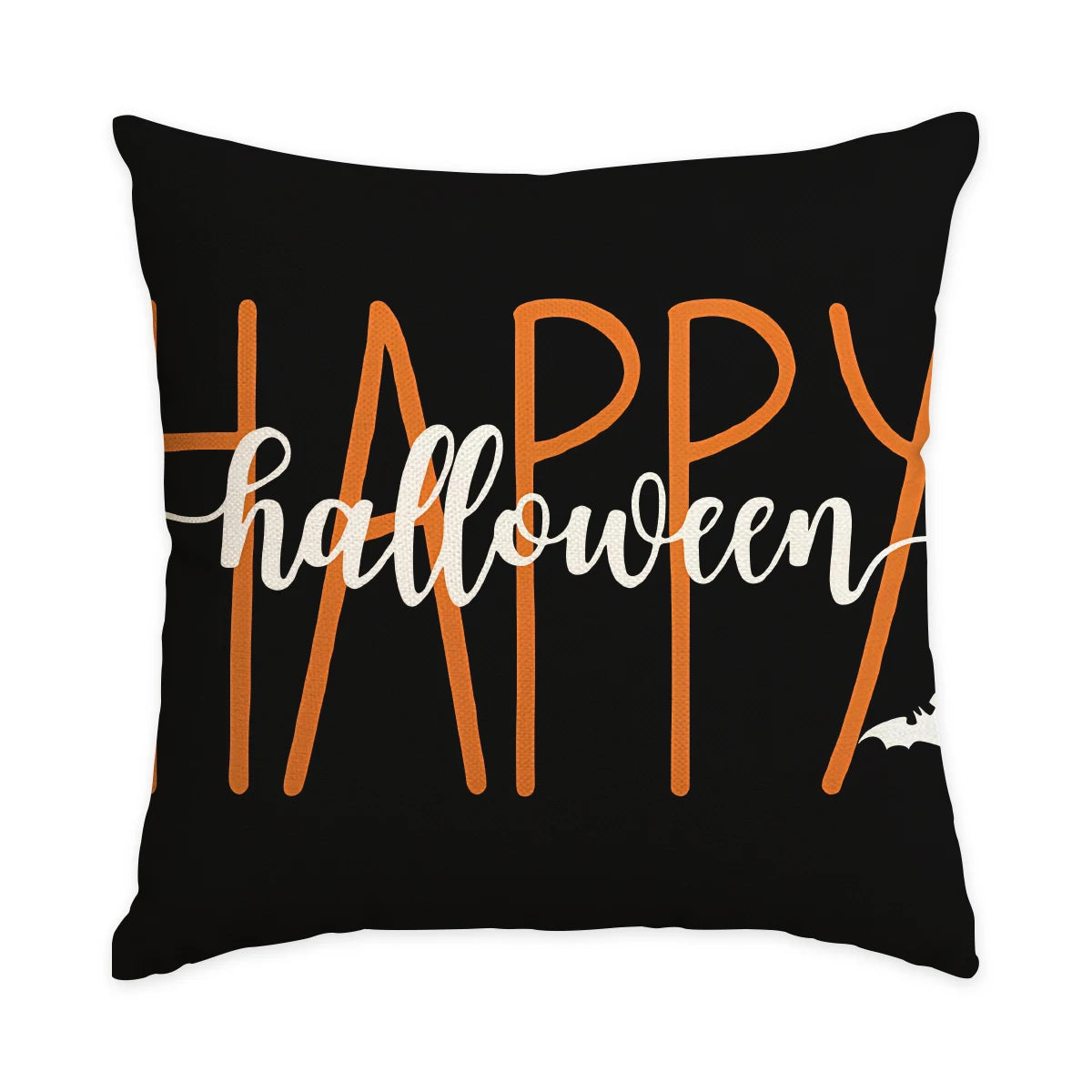 Halloween Ghost & Pumpkin Throw Pillow Covers, Set of 4