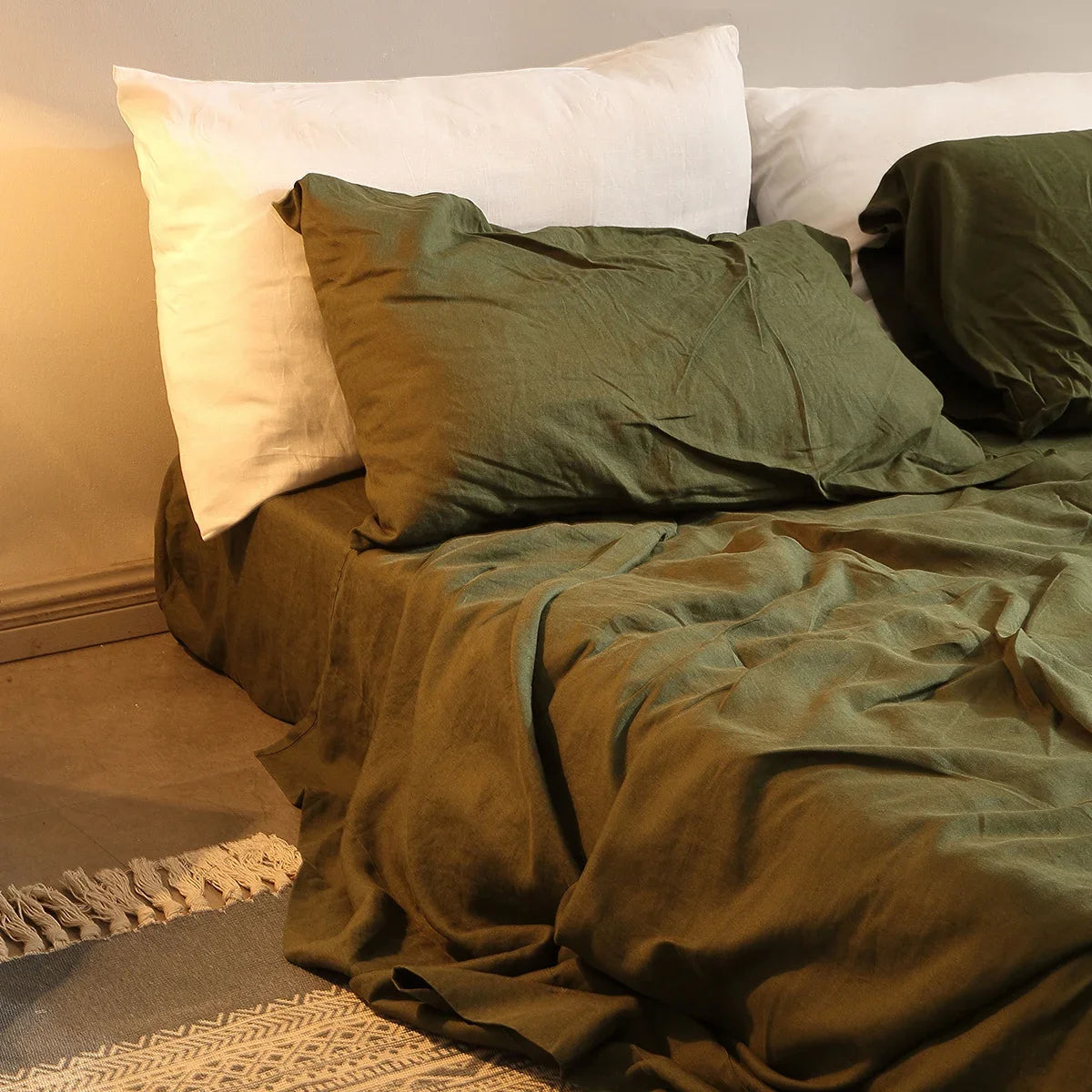 Natural Linen Sheet Set