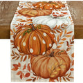 Polka Dot Pumpkin Table Runner