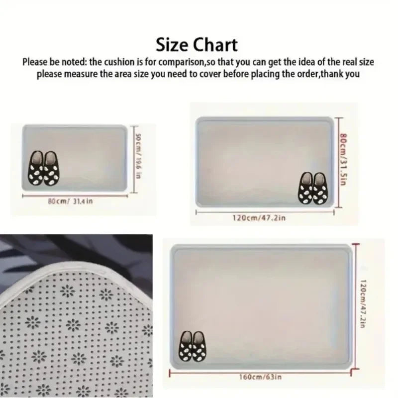 Checkered Hello Doormat