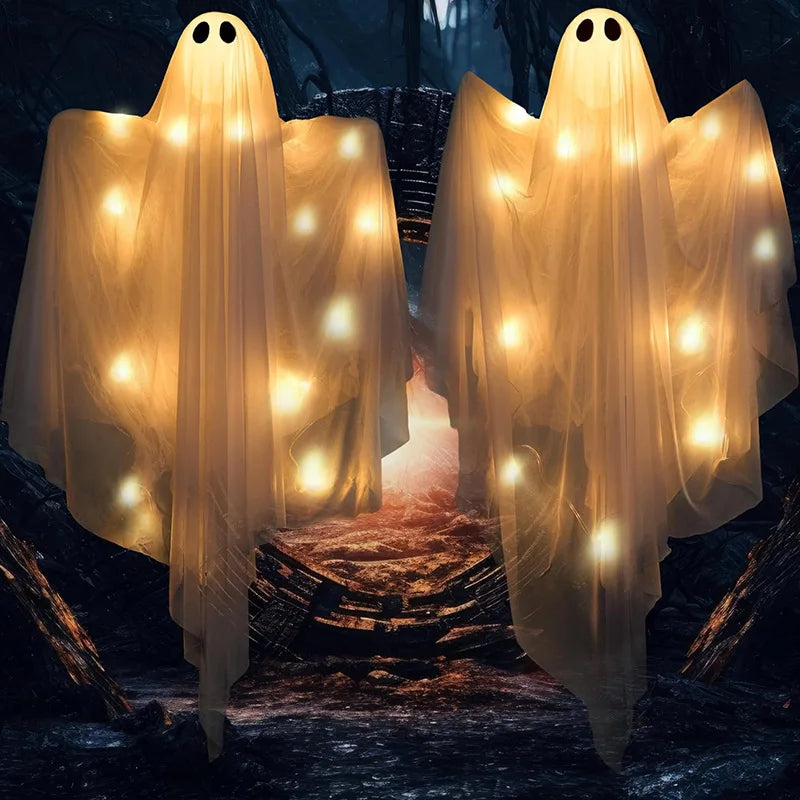 Glowing Ghost Halloween Decor