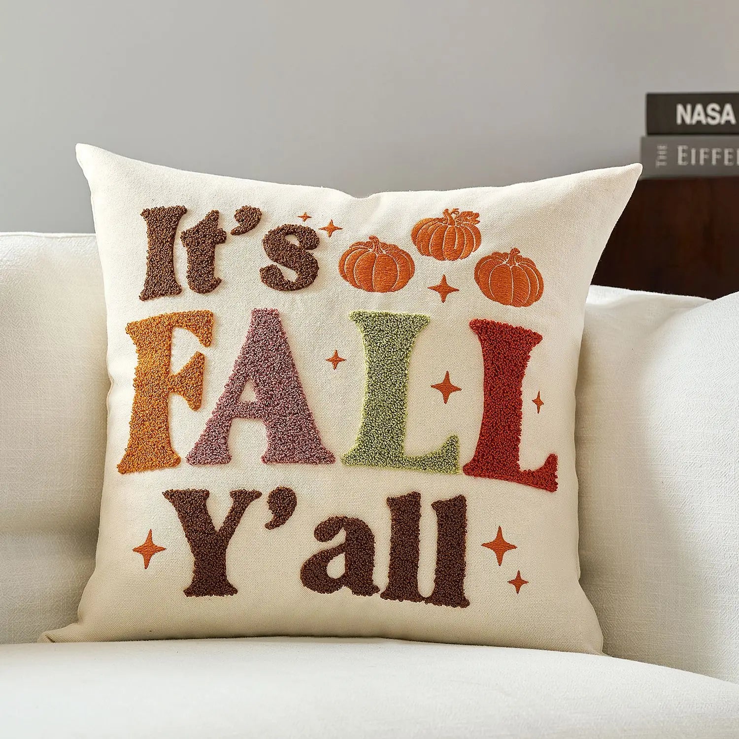 Fall Harvest Pillow Cover